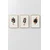 Wallity slika 3Dartsoho116, 3 dijela, 33 x 48 cm