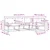 Set vanjskih sofa s jastukom 3 pcs Bijela i antracit Poliester