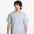 Srajca Carhartt WIP S/S Leavel Shirt UNISEX Leavel Stripe/ Blue River/ Wax M