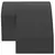 Vanjska LED zidne svjetiljke sa senzorom crne aluminij