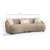 Atelier del Sofa Napoli Sofa, Kapućino
