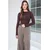 Trend Alacati Stili Ženska bluza Alc-X14794, Braon