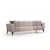 Atelier del Sofa Trosed na razvlačenje Hamlet 95x77x230cm Bež