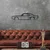 Wallity Zidna dekoracija Chevrolet Camaro V2 Silhouette, 70x18cm, Crna
