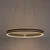 Rabalux Trixo LED luster 60 cm 60 W daljinski upravljač siva 72277