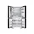 Samsung Kombinovani frižider RM90F67CECEO, No Frost, Crni