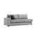 Atelier del Sofa Ugaona garnitura Lena 94x85x296cm Svetlosiva