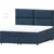 Boxspring postelja Rico - 180x200 cm - tkanine Cloud