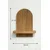 HANAH HOME Zidna polica Artmtkwll1D Oak