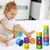 shumee Barviti izobraževalni vodni lončki Puzzle Tower Piramida Piramida Medvedek