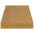 Polica na zidu 2 pcs Bež 60 x 23,5 x 4 cm Konstruirano drvo
