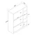 Hanah home Ormar 145x181,8x55cm Beli