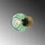 Opviq Zidna lampa Benek-15-14405, 15x18x15cm, IP20, Zlatna boje