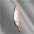 Wallity Ogledalo Ozgl524, 18x65 cm, Rose-gold