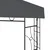 Sjenica 3 x 3 x 2,7 m antracit 160 g/m2