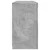 Komoda s LED svjetlima siva boja betona 142,5x37x67 cm