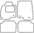 Textile car mats Mazda 6 2012- (combi)