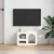 TV ormar Visoki sjaj bijela 60 x 35 x 40 cm Konstruirano drvo