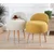 Atelier del Sofa Tabure 46x64x46cm, Krem