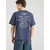 Abercrombie & Fitch Majica CITIES temno modra/bela