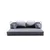 Atelier del Sofa Dvosed Via Con, 200x100x80 cm, Siva