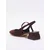 Trendyol Shoes Ženske sandale Takss25To00075, Smeđe