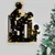 WALLXPERT XMASBLACK 018 Zidna dekoracija
