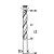 Bosch 2608595052 Burgije za metal HSS-G, DIN 338 ( 2608595052 )