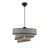 Opviq Luster Couper Hazeran, 40x40cm, Crni