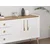Hanah Home Konzola Mitra, 180x80x45 cm, Bela