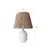 Opviq Stona lampa E27 Max 40W, Belo-Hrast