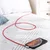 slomart Polnilni kabel Lightning to USB-A 2m, rdeč, ovit