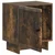 vidaXL Nočna omarica 2 pcs Dimljen hrast 43 x 34,5 x 50 cm