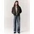 Pull&Bear Prehodna jakna temno rjava