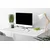 Decormat Podloga za pisalno mizo Six 3D pattern 90x45 cm