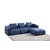 Atelier del Sofa Ugaona garnitura Amaris, 290x200 cm, Plava