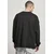 Organic Oversized Boxes Crew Black