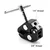 SmallRig Super objemka s 1/4 in 3/8 navojem 735