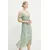 Obleka Armani Exchange zelena barva, XW000181 AF12051