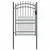 Vrata ograde s bodljama EMMEN 200 x 100 cm