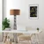 Aberto Design Podna lampa Tall-13472, 175 cm, E27, 200 cm Kabl, Crna