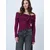 Trend Alacati Stili Ženska bluza Alc-X14558, Ljubičasta