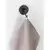 WENKO 24730100-Kukica VACUUM-LOC OKRUGLA CRNA 6x6,7 cm