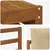 Set vanjskih sofa 10 pcs Prirodna i bež Čvrsto drvo akacije