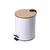 ESTIA ES02-22020 KANTA ZA OTPATKE METAL BAMBUS SA PEDALOM 5L MERMER BELA