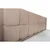Carryhome POSTELJA BOXSPRING 160 cm x 200 cm , tekstil svetlo rjava