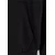Womens Light Terry Oversized Hoodie - Black