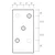 DMX Nosač stuba PSO 100 101x120x60x5.0mm