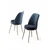 HANAH HOME Set 6 stolica Pefa Anthracite Chrome