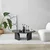 Hanah Home Klub sto Rock, 105x35x65 cm, Crni